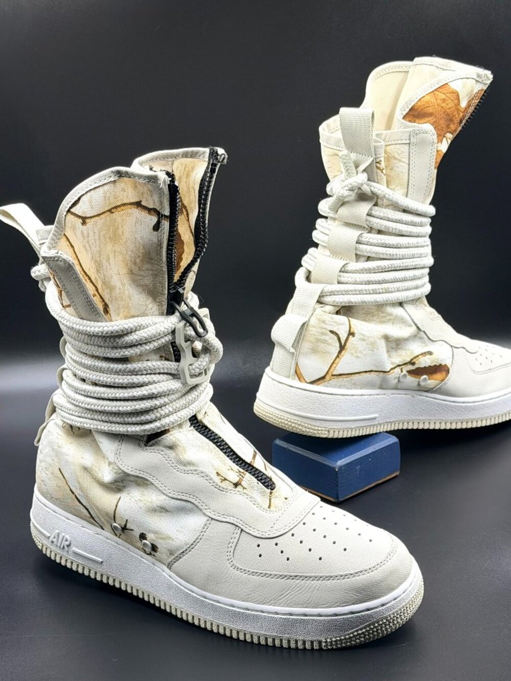 Realtree x Nike SF Air Force1 Hi 'White Camo'